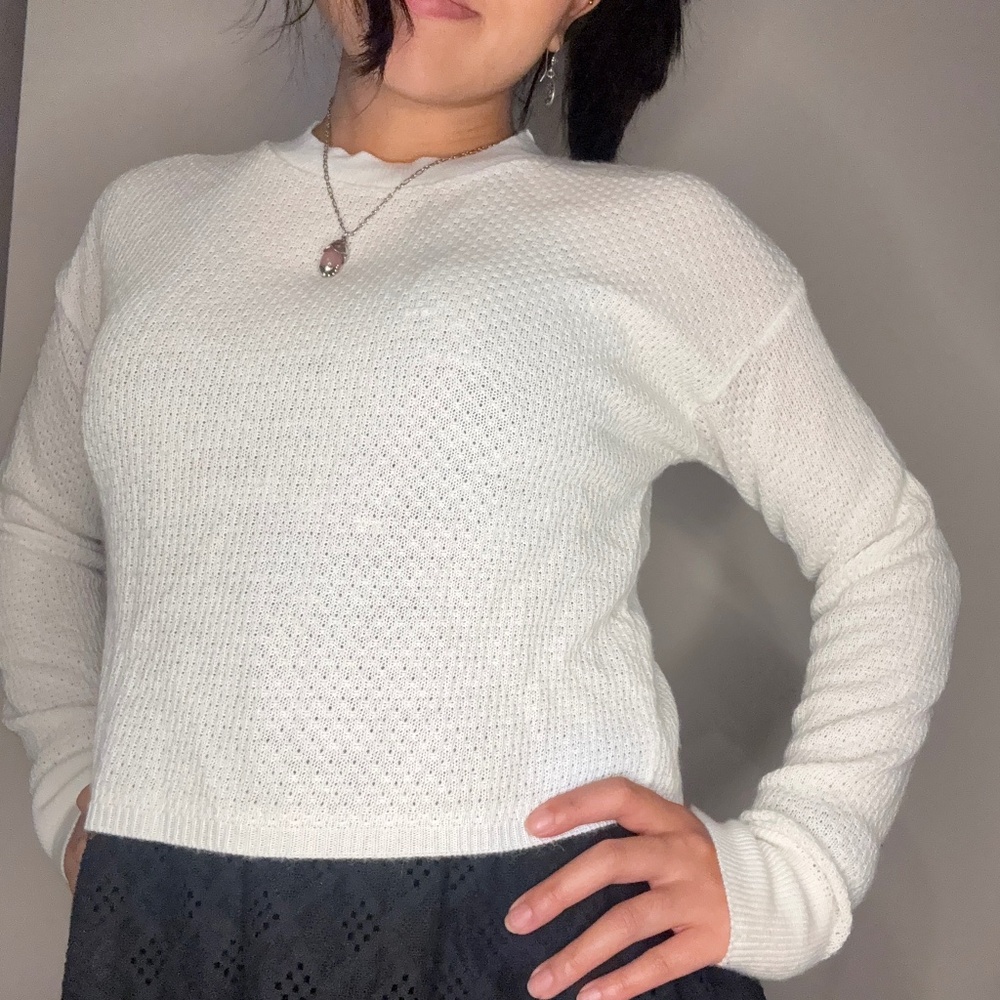 Abound Ivory Knit Sweater